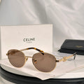 CELINE TRIOMPHE SUNGLASSES CL40069U IN METAL