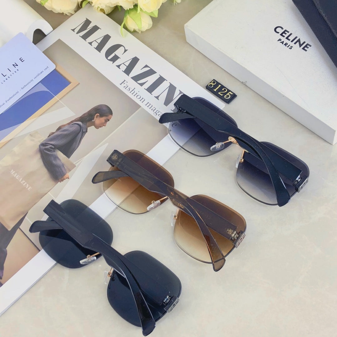 CELINE TRIOMPHE SQUARE SUNGLASSES 510938 IN ACETATE