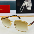 CARTIER PREMIÈRE RECTANGULAR FRAME SUNGLASSES CT0491S IN METAL