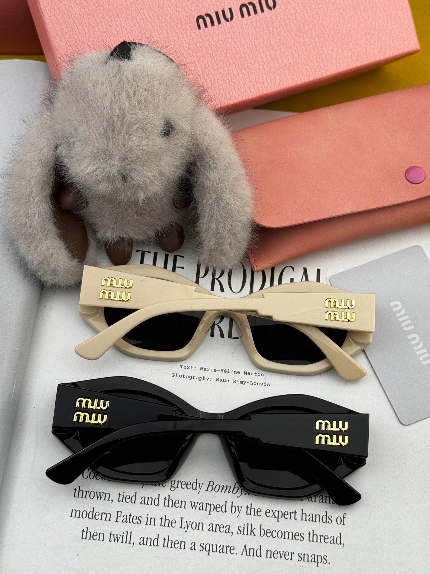 MIU MIU LOGO SUNGLASSES M7232 IN ACETATE