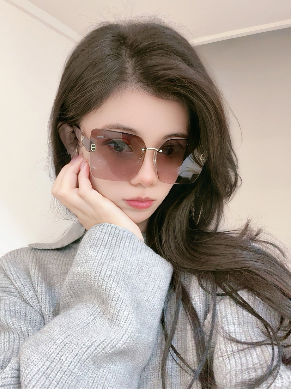 DIOR SIGNATURE SUNGLASSES D3550 IN ACETATE