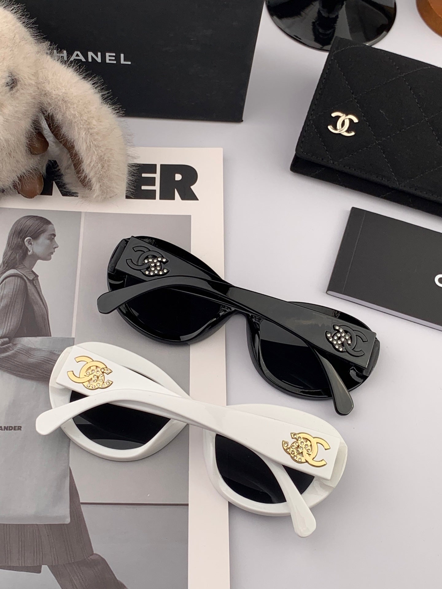 CHANEL CAT EYE SUNGLASSES CH0602 IN ACETATE
