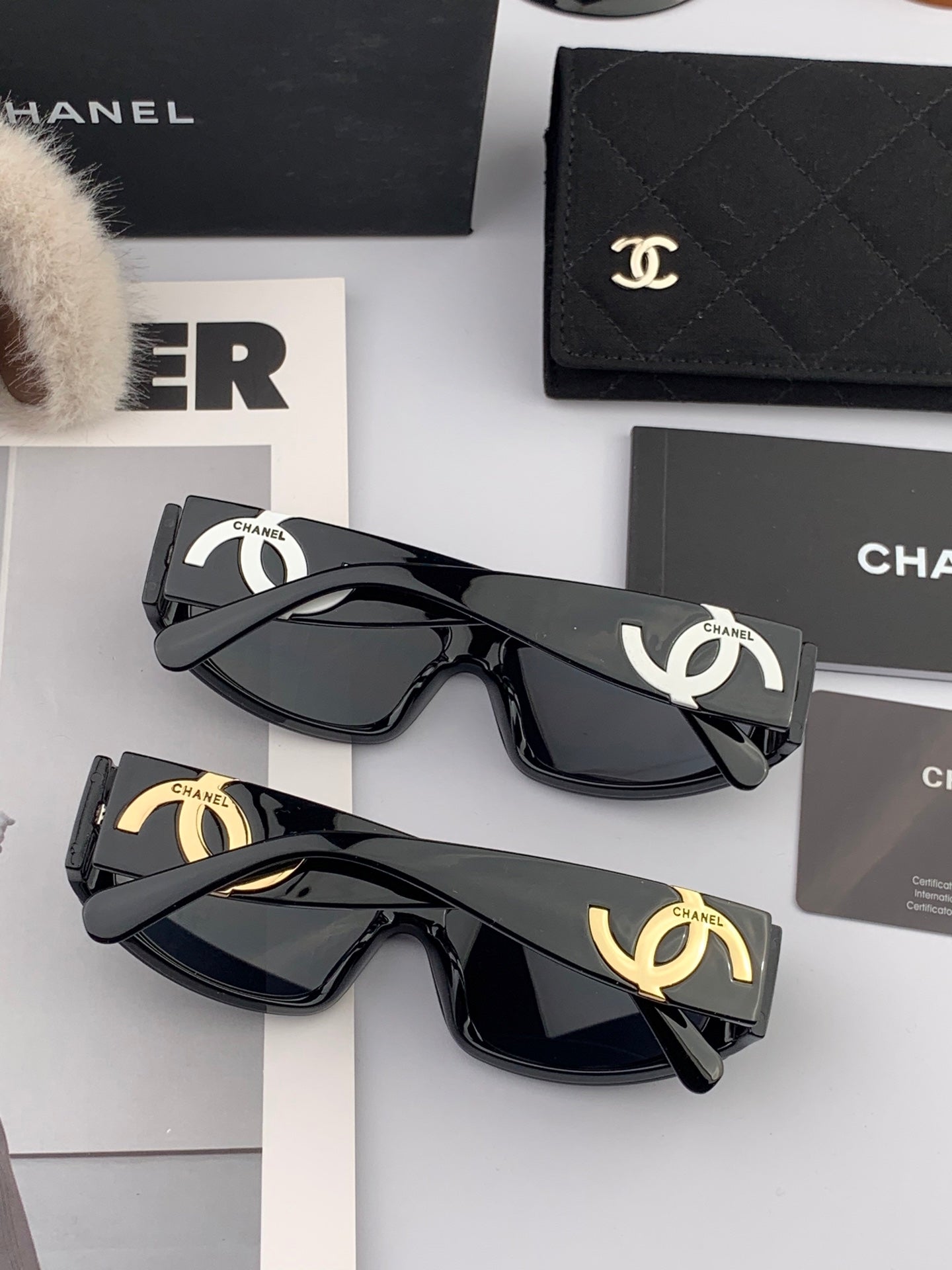 CHANEL RECTANGULAR SUNGLASSES CH2507 IN ACETATE