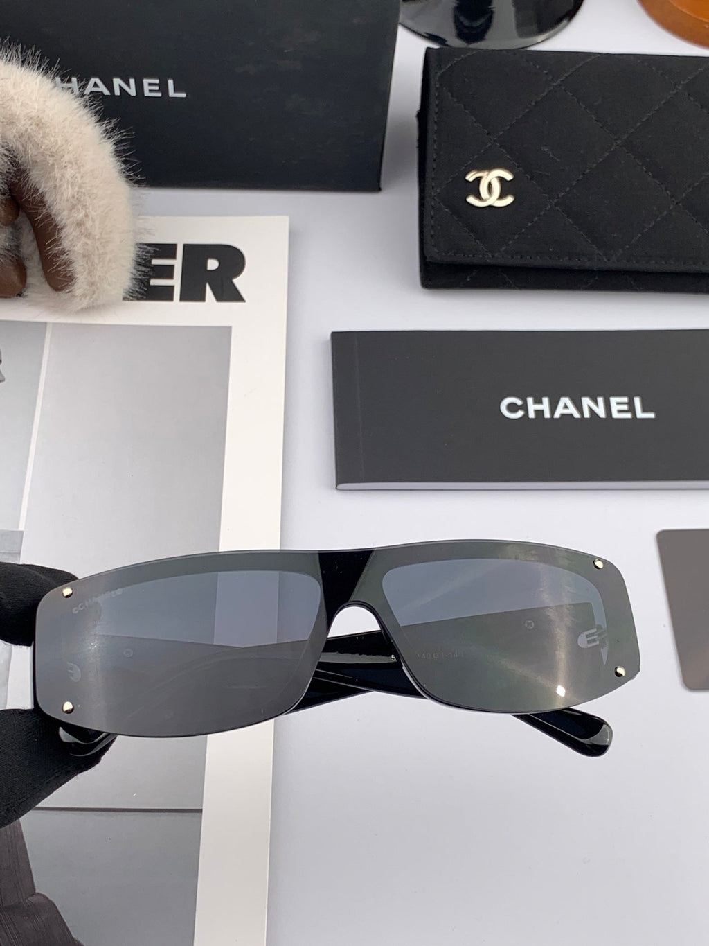 CHANEL RECTANGULAR SUNGLASSES CH2507 IN ACETATE