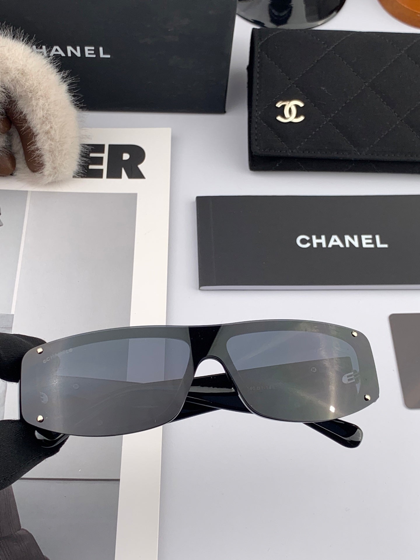 CHANEL RECTANGULAR SUNGLASSES CH2507 IN ACETATE