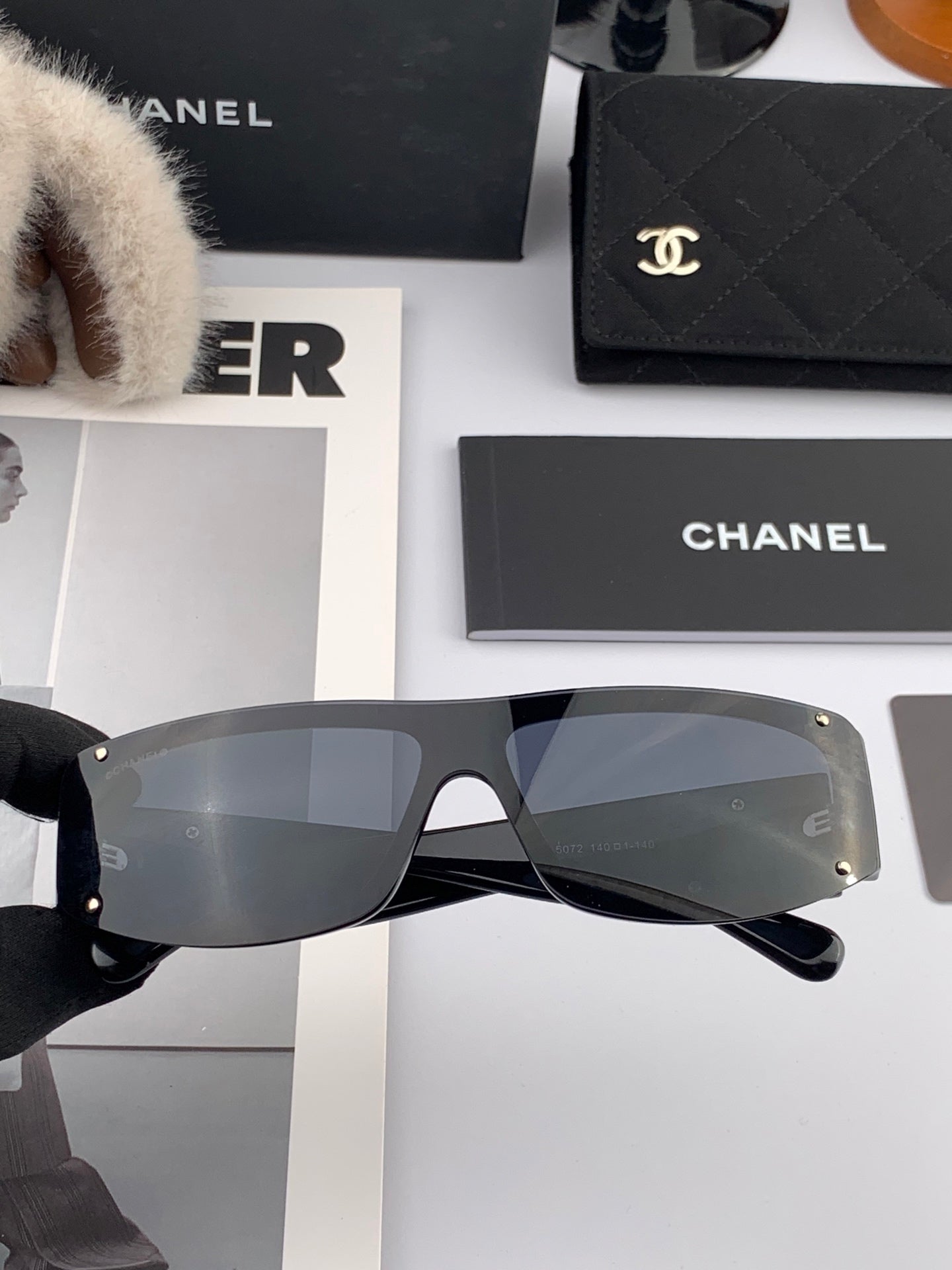 CHANEL RECTANGULAR SUNGLASSES CH2507 IN ACETATE