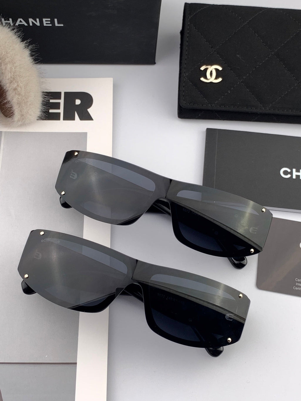 CHANEL RECTANGULAR SUNGLASSES CH2507 IN ACETATE