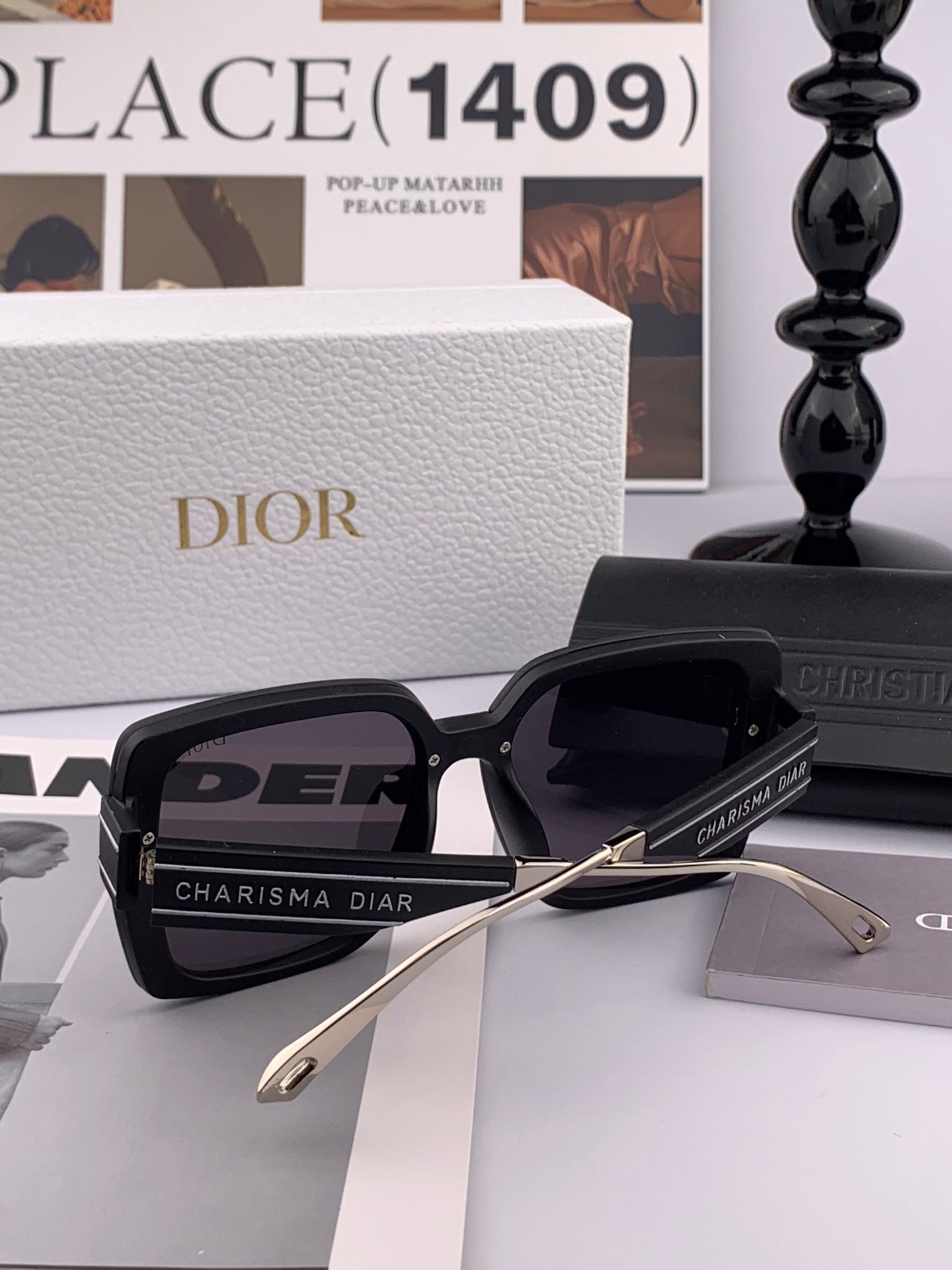 DIOR MONTAIGNE SUNGLASSES CD0805 IN ACETATE