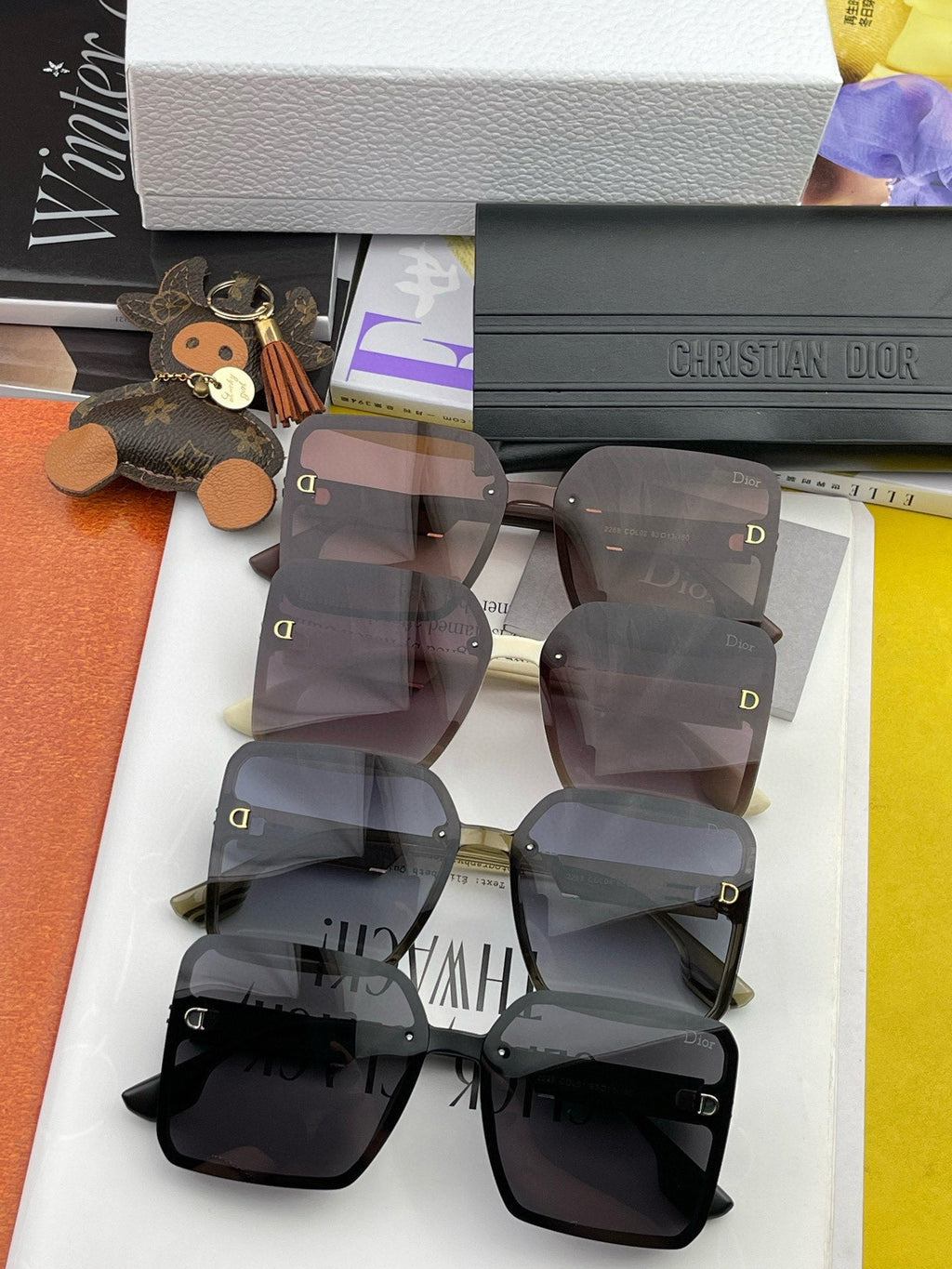DIOR MONTAIGNE SUNGLASSES CD2682 IN ACETATE