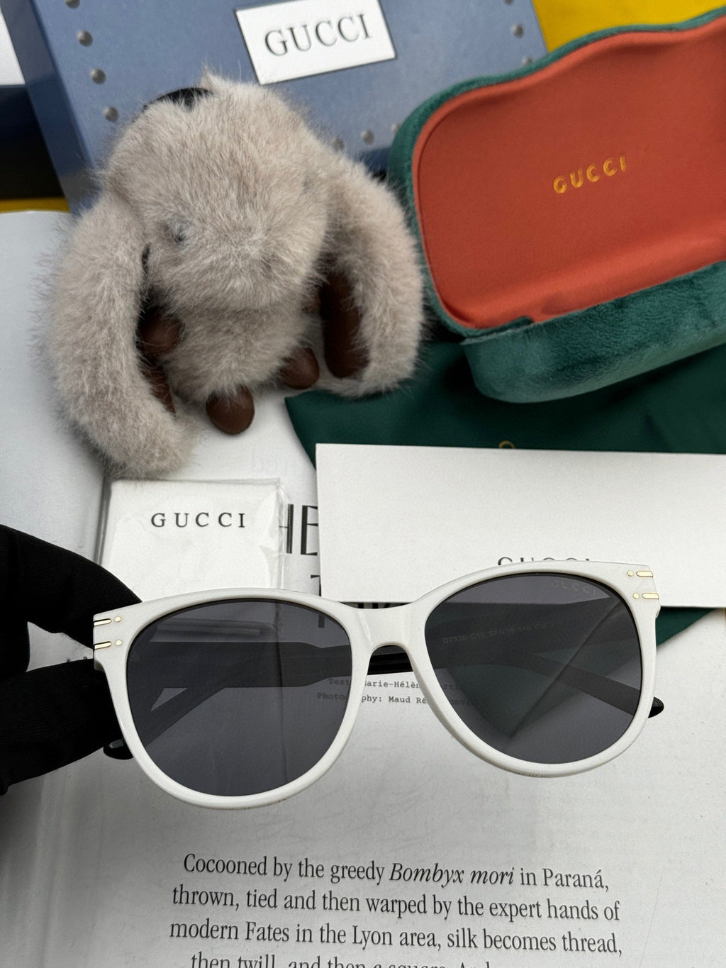 GUCCI ROUND FRAME SUNGLASSES G6752 IN ACETATE