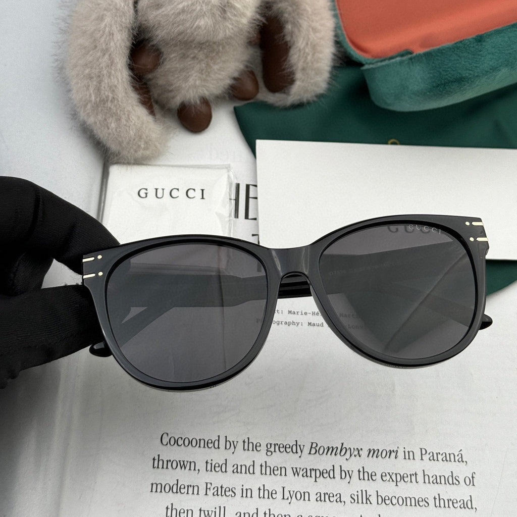 GUCCI ROUND FRAME SUNGLASSES G6752 IN ACETATE
