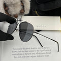 GUCCI AVIATOR FRAME SUNGLASSES 1865 IN METAL