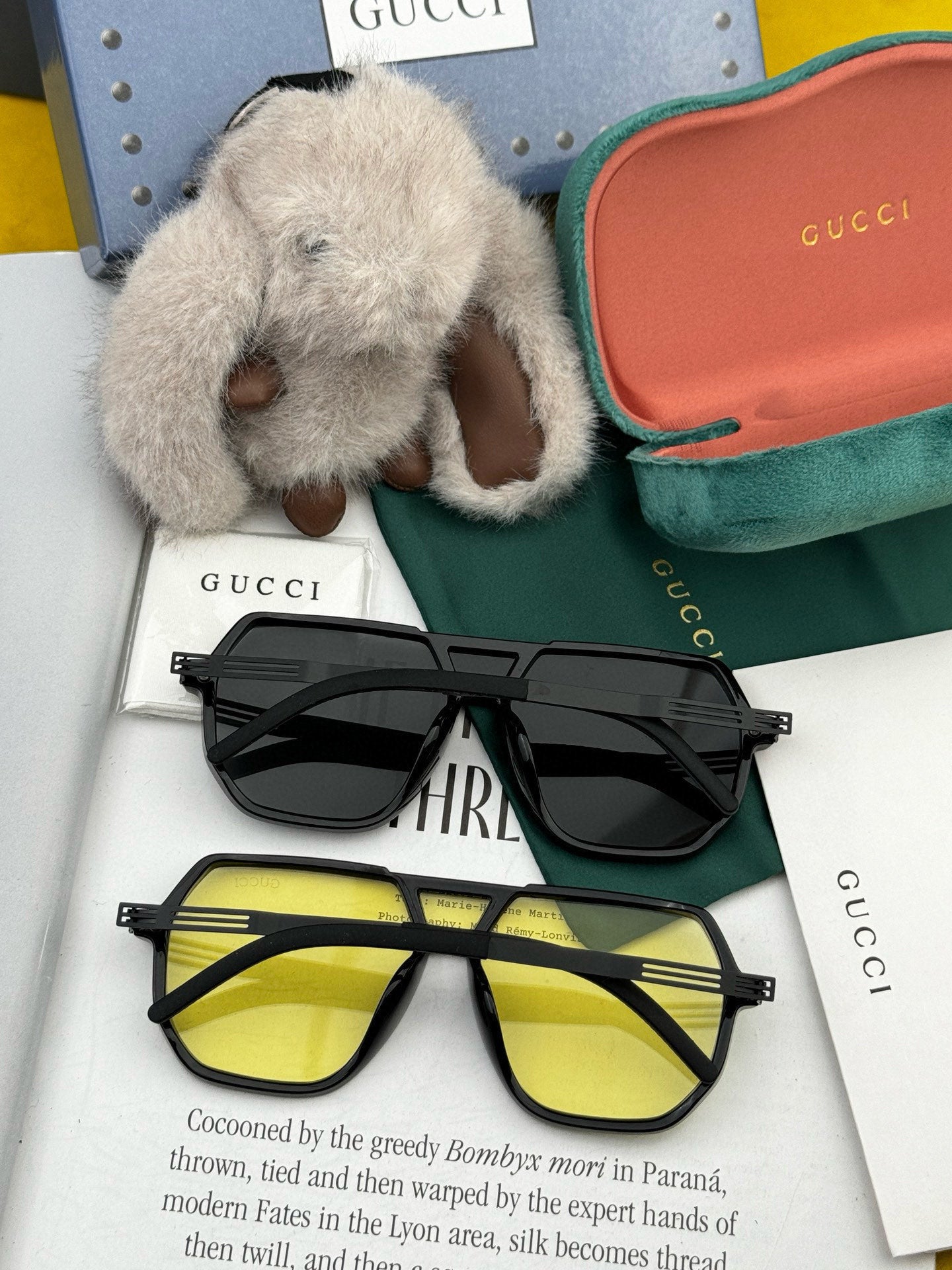GUCCI NAVIGATOR FRAME SUNGLASSES G811 IN ACETATE