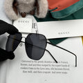 GUCCI NAVIGATOR FRAME SUNGLASSES G01810 IN METAL