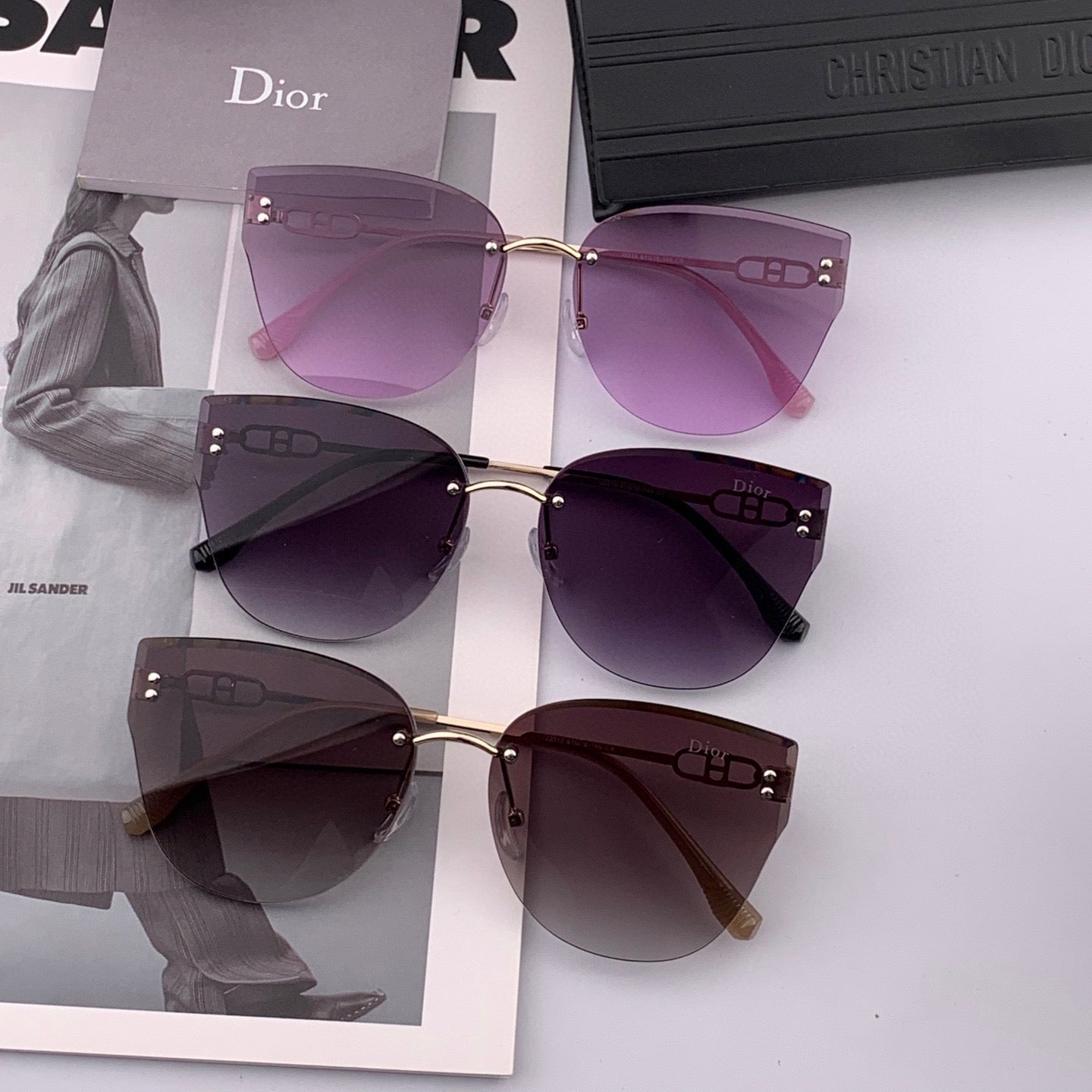 DIOR MONTAIGNE SUNGLASSES CD3251 IN METAL