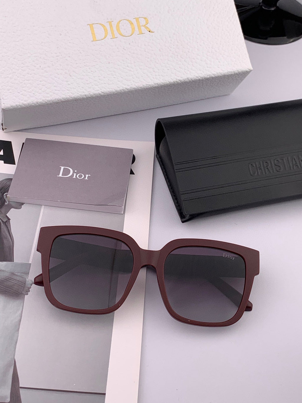 DIOR MONTAIGNE SUNGLASSES D8304 IN ACETATE