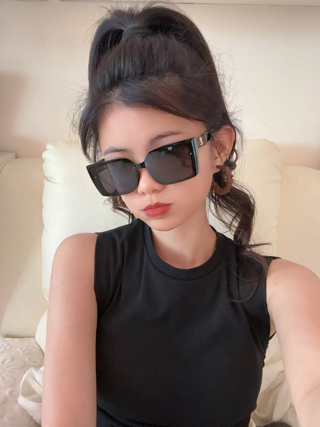 LOUIS VUITTON SQUARE SUNGLASSES L4310 IN ACETATE