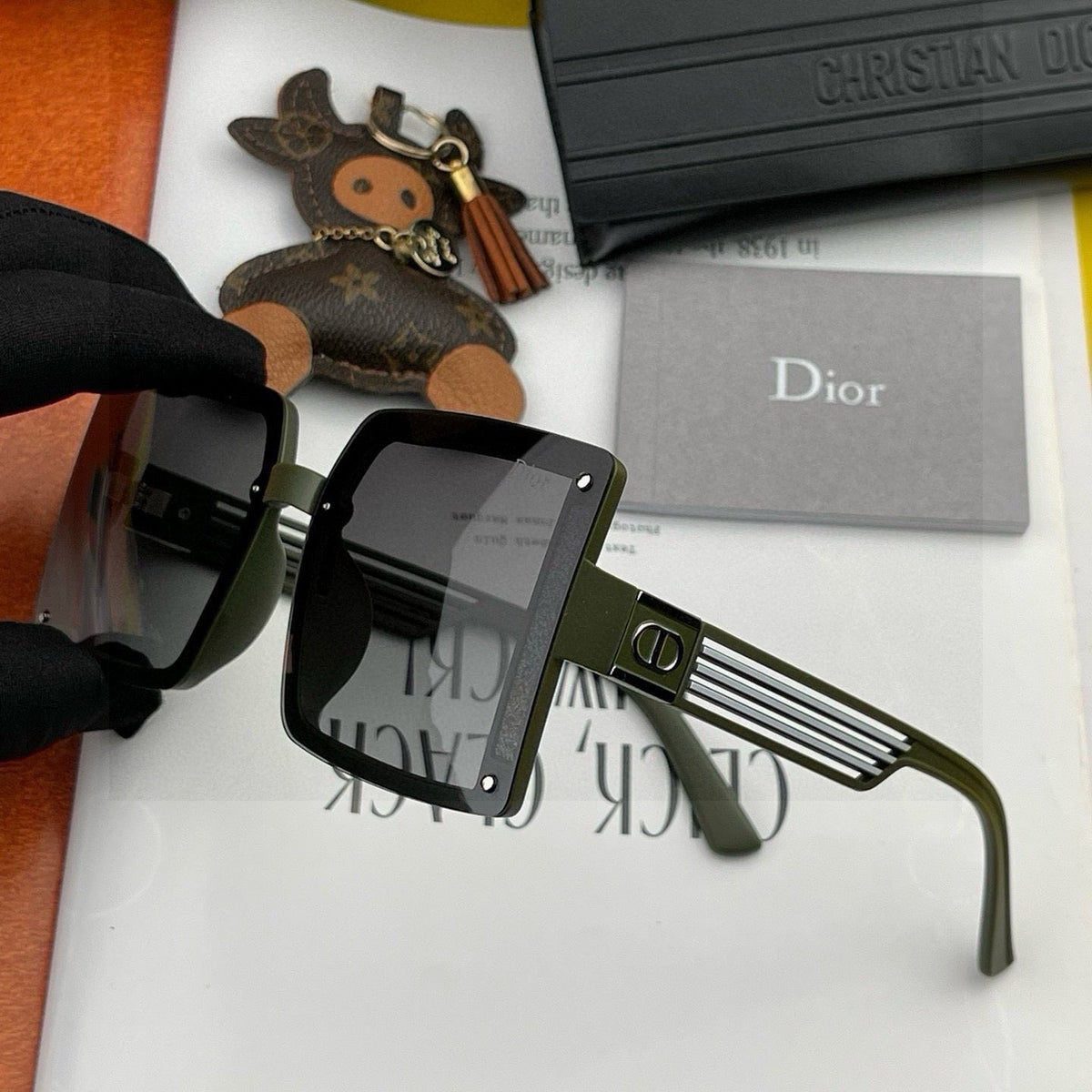 DIOR MONTAIGNE SUNGLASSES D1297 IN ACETATE