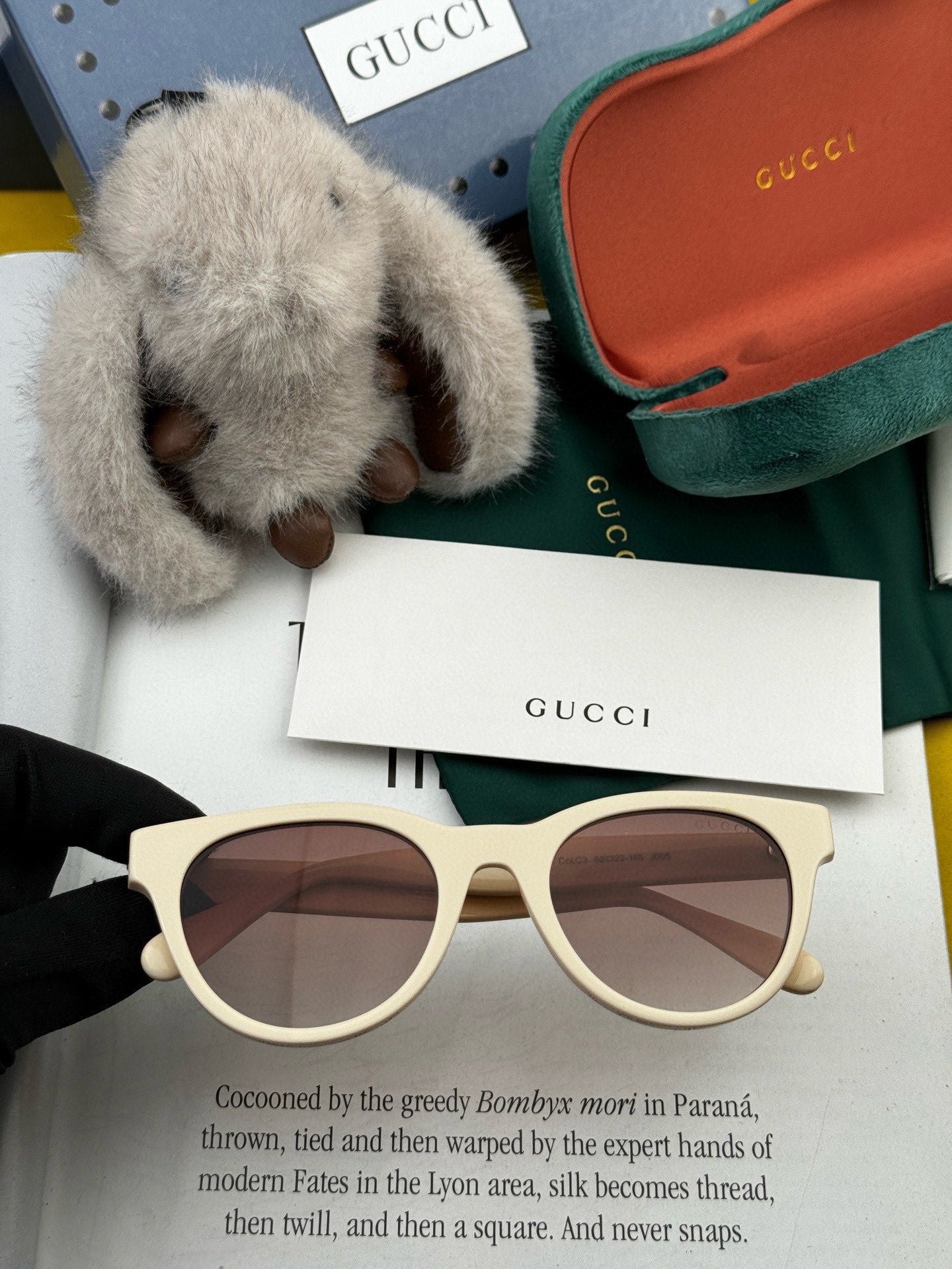 GUCCI ROUND FRAME SUNGLASSES G500 IN ACETATE