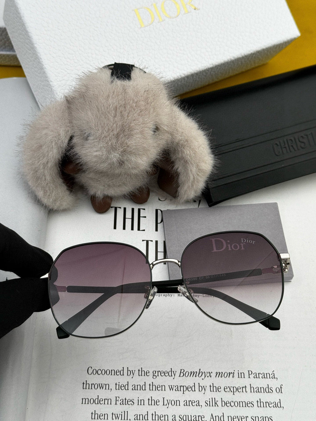 DIOR MONTAIGNE SUNGLASSES CD0639 IN METAL