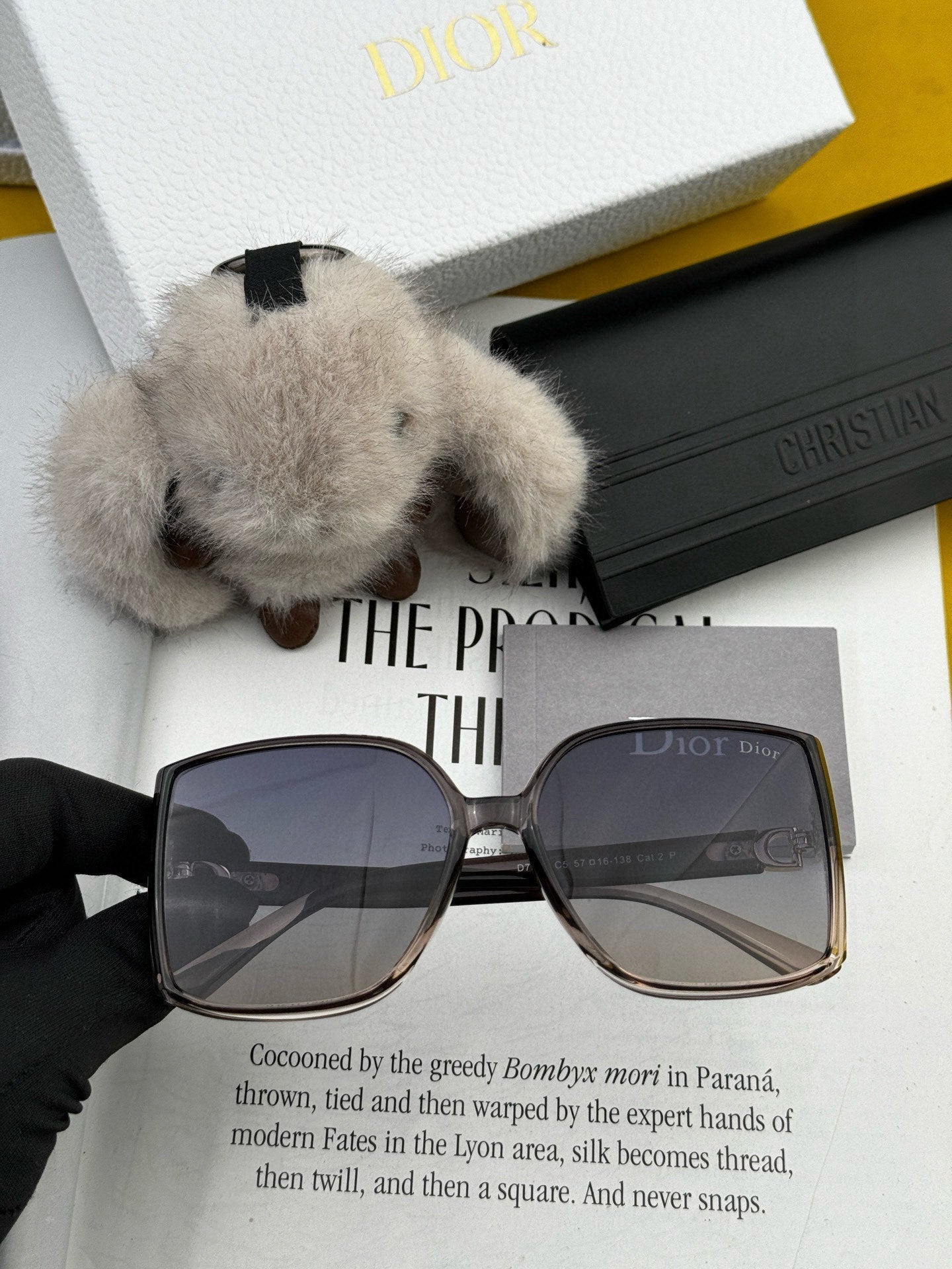 DIOR MONTAIGNE SUNGLASSES CD0751 IN ACETATE