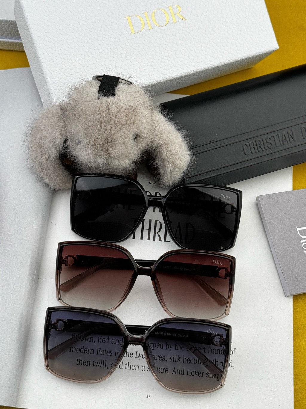 DIOR MONTAIGNE SUNGLASSES CD0751 IN ACETATE