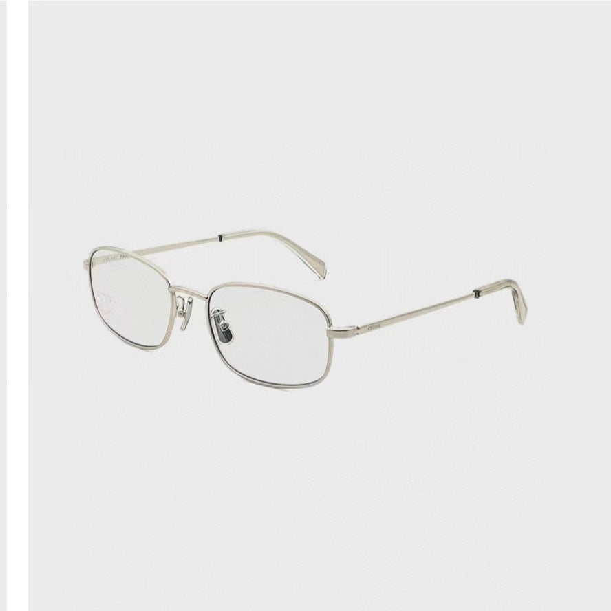 CELINE TRIOMPHE RHINESTONE SUNGLASSES CL40285U IN METAL WITH CRYSTALS