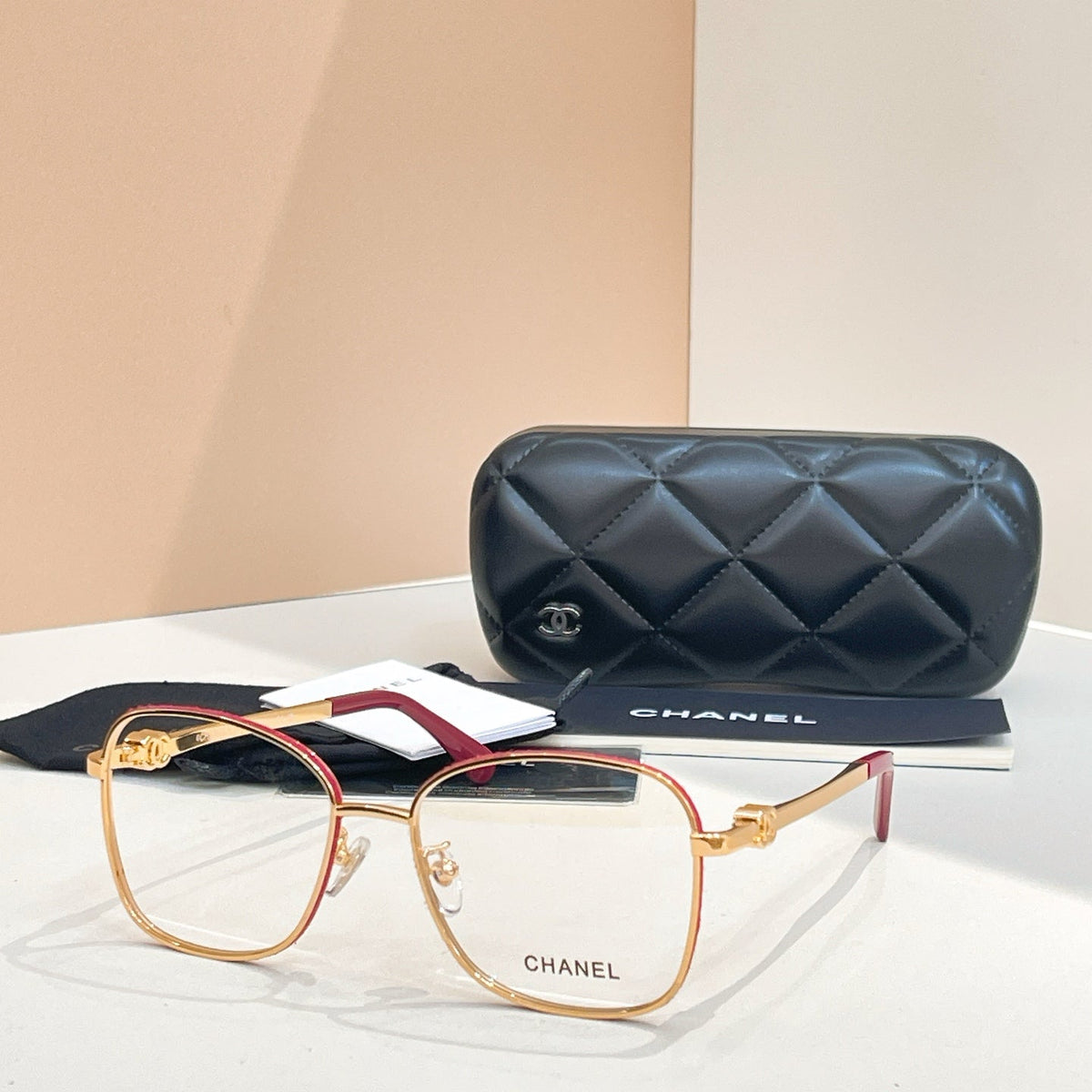 CHANEL SQUARE SUNGLASSES CH4289Q IN METAL