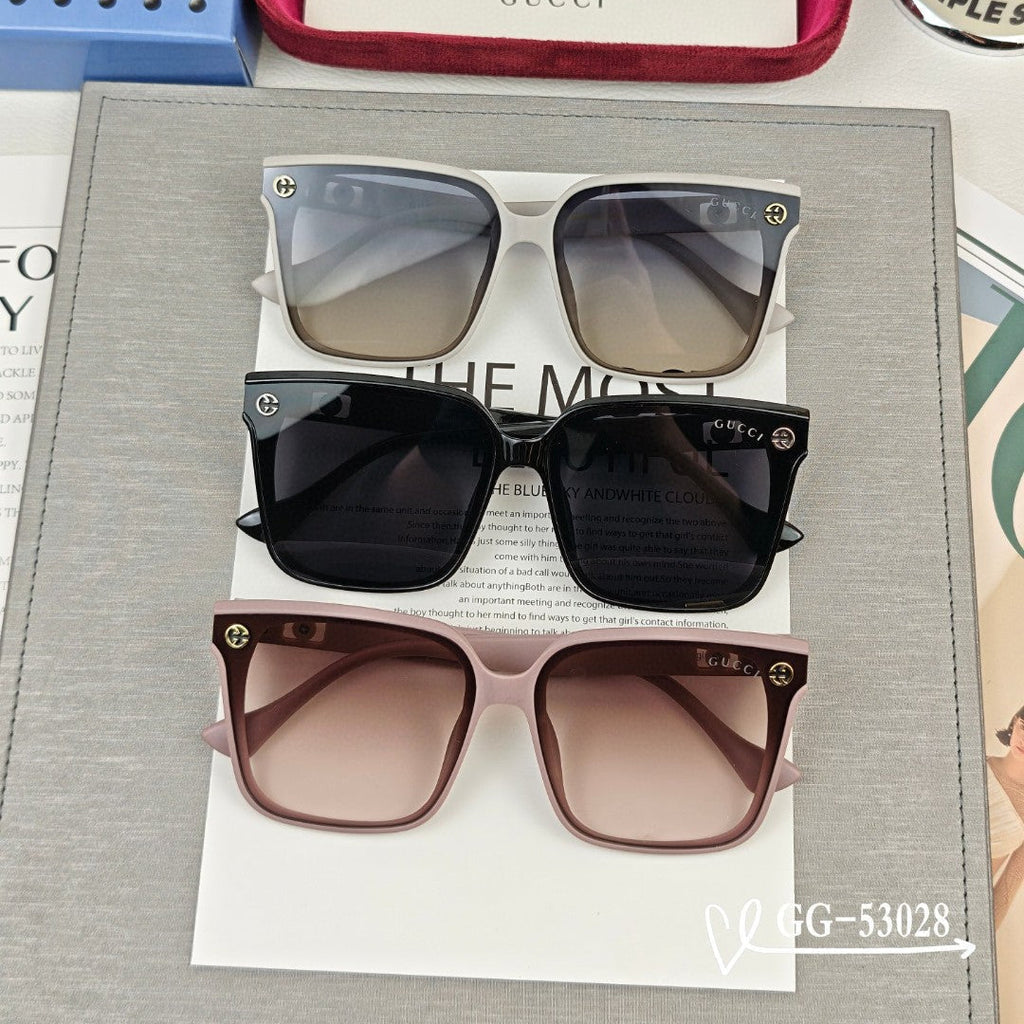 GUCCI BUTTERFLY FRAME SUNGLASSES 53028 IN ACETATE