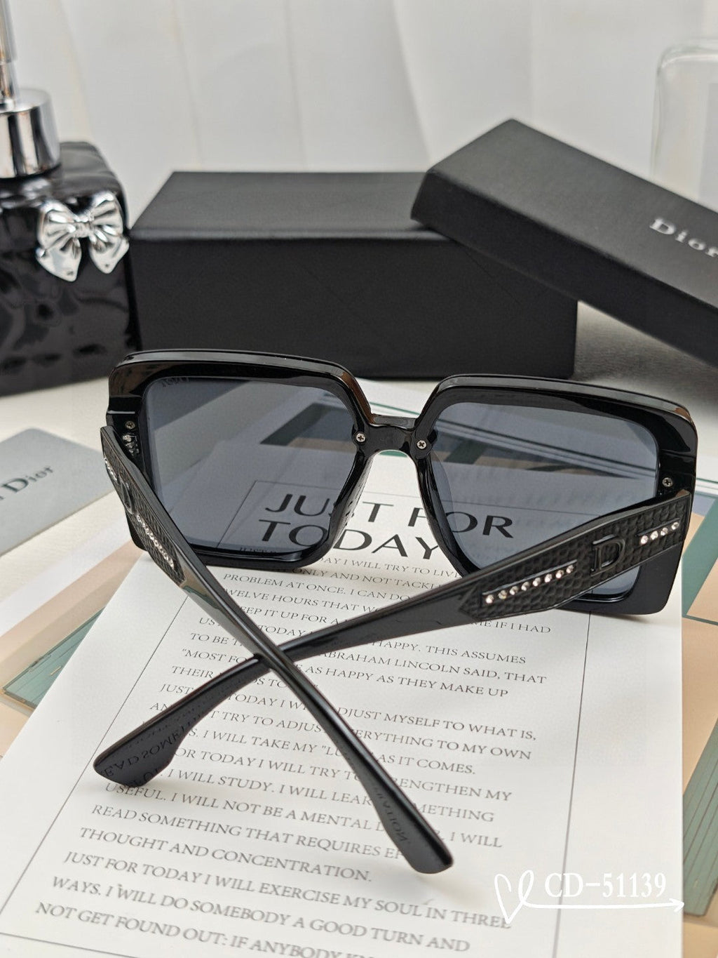 DIOR MONTAIGNE SUNGLASSES 51139 IN ACETATE