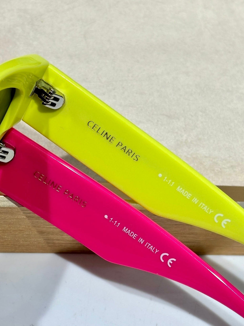 CELINE TRIOMPHE SUNGLASSES CL40197 IN PINK ACETATE