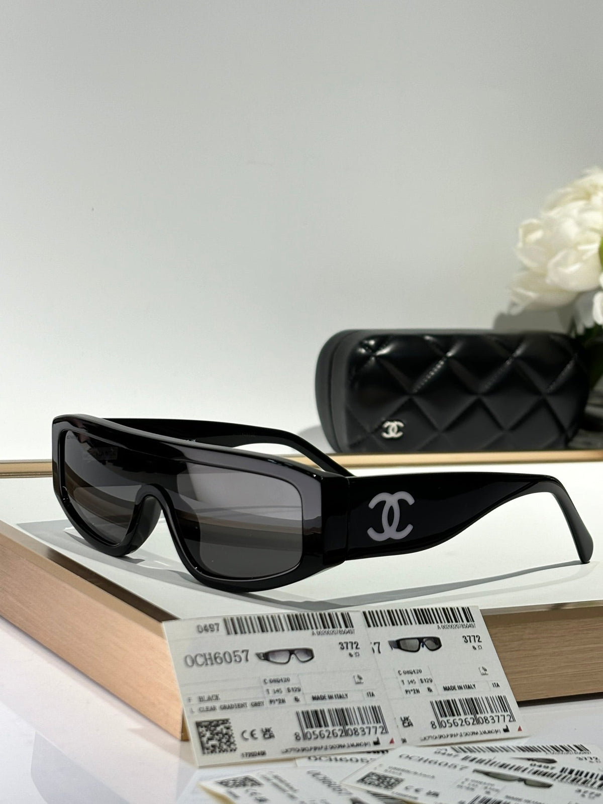 CHANEL BUTTERFLY SUNGLASSES CH6057 IN ACETATE