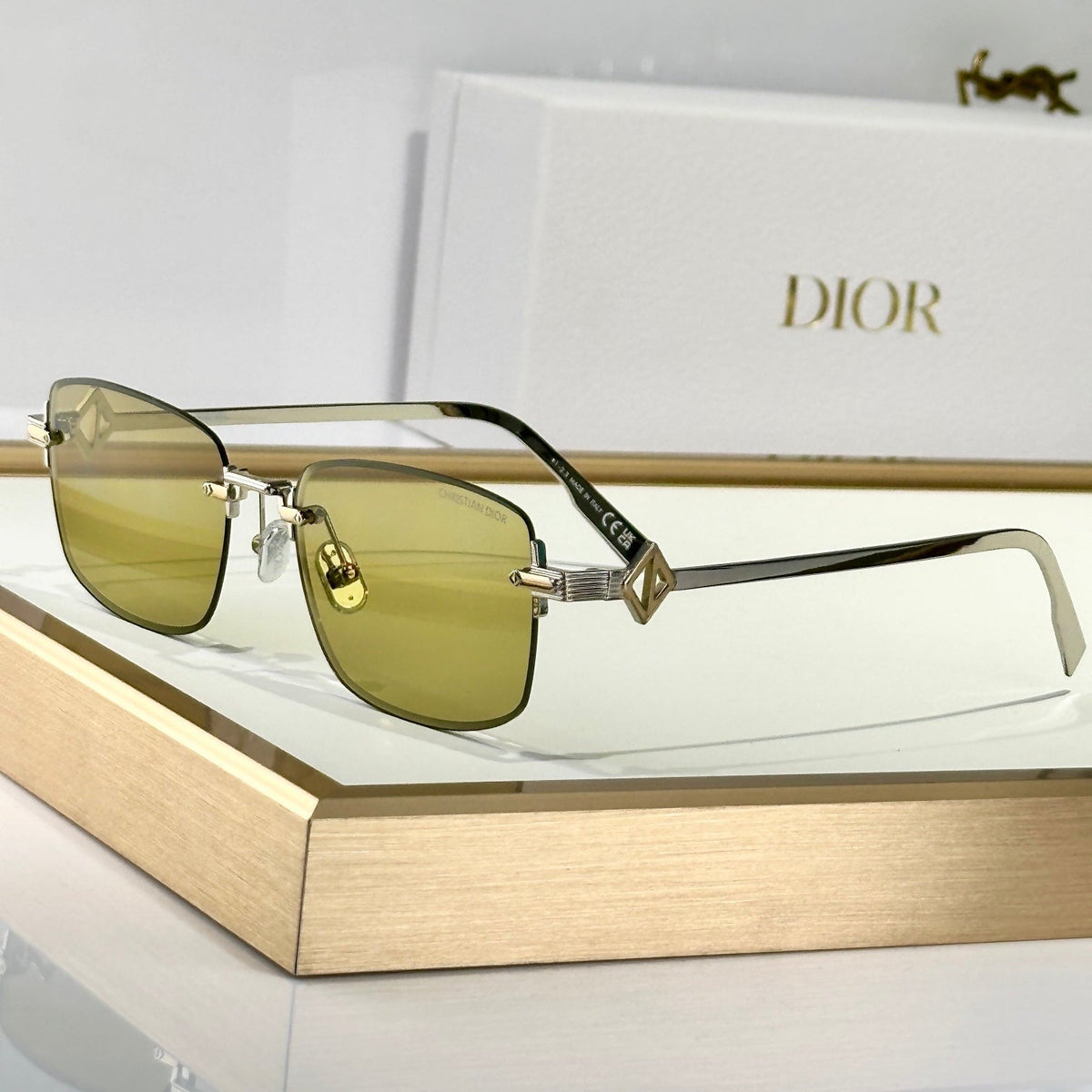 DIOR MONTAIGNE SUNGLASSES CD DIAMOND S11U IN METAL