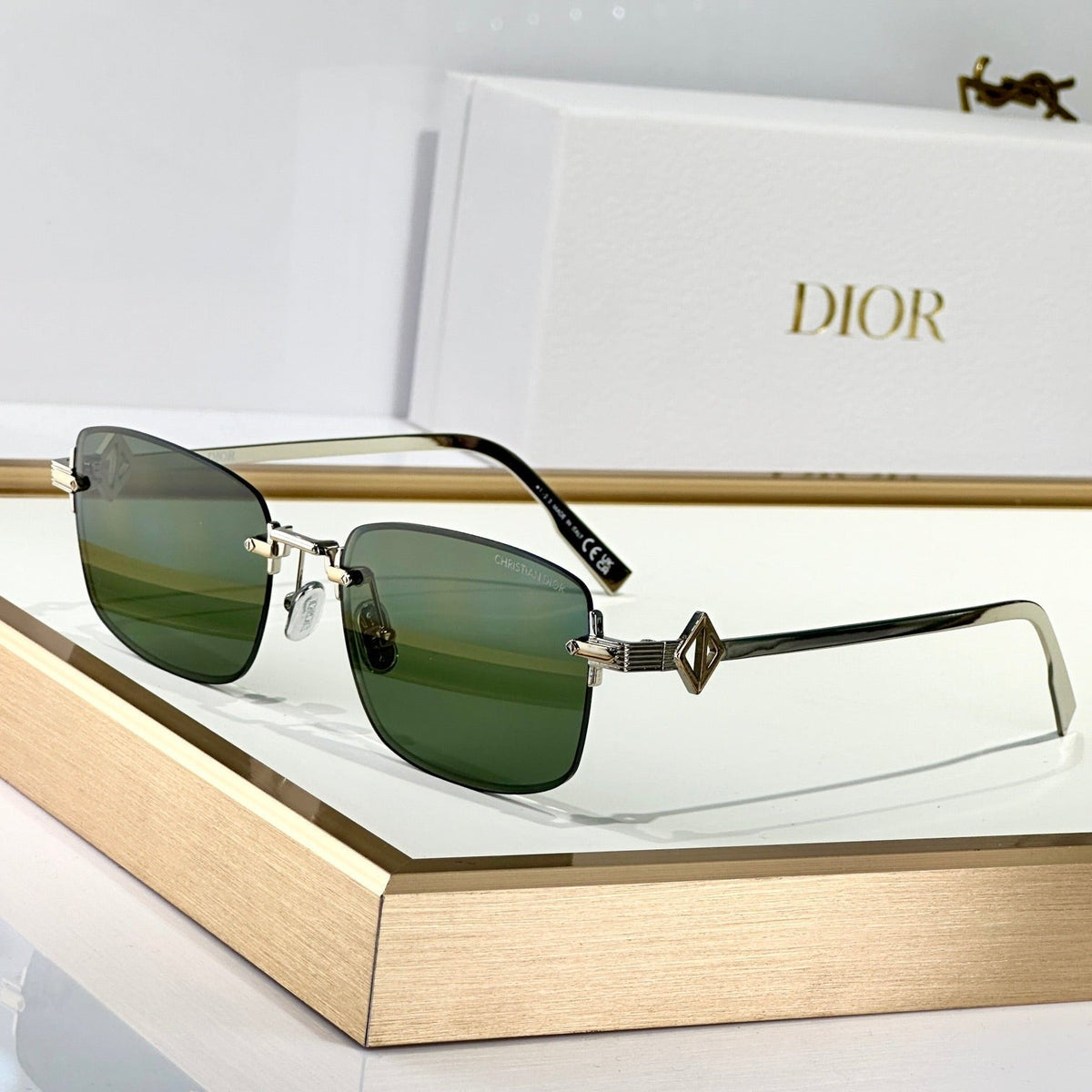DIOR MONTAIGNE SUNGLASSES CD DIAMOND S11U IN METAL
