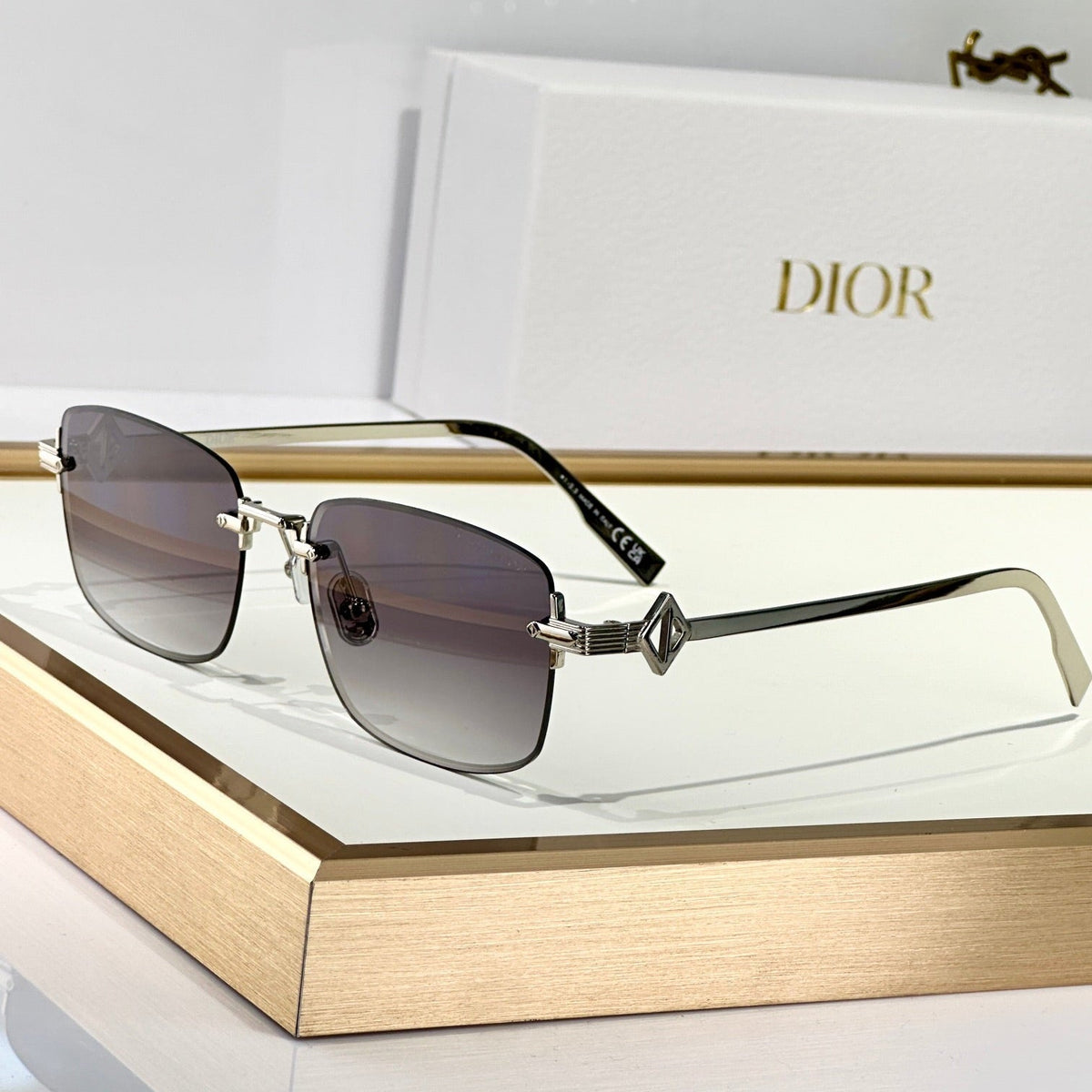 DIOR MONTAIGNE SUNGLASSES CD DIAMOND S11U IN METAL