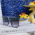 DIOR MONTAIGNE SUNGLASSES 560861 IN TAN BLUE ACETATE