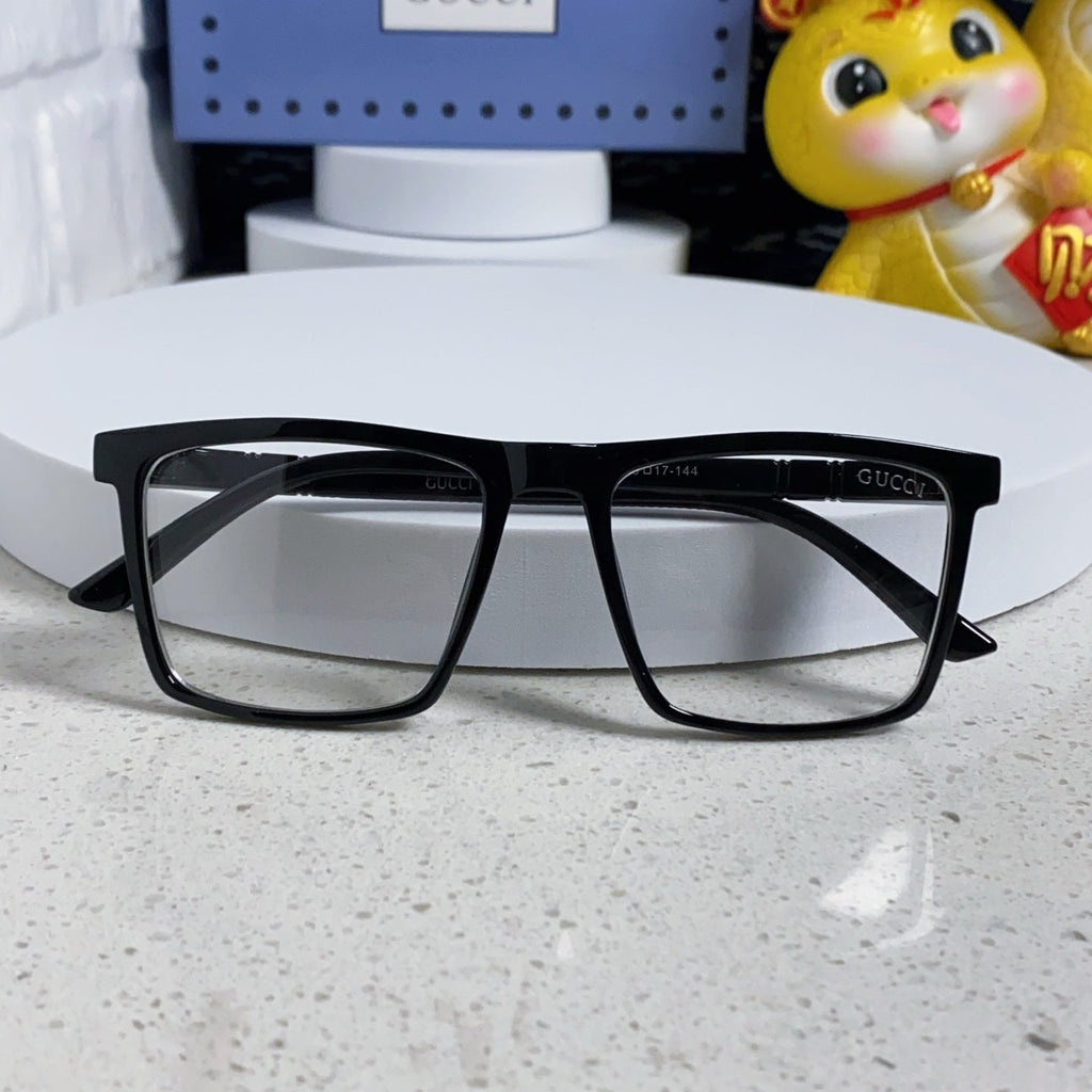 GUCCI RECTANGULAR FRAME SUNGLASSES 563257 IN ACETATE