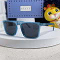 GUCCI RECTANGULAR FRAME SUNGLASSES 563258 IN ACETATE