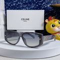 CELINE TRIOMPHE SUNGLASSES 566217 IN MARBLED EFFECT ACETATE