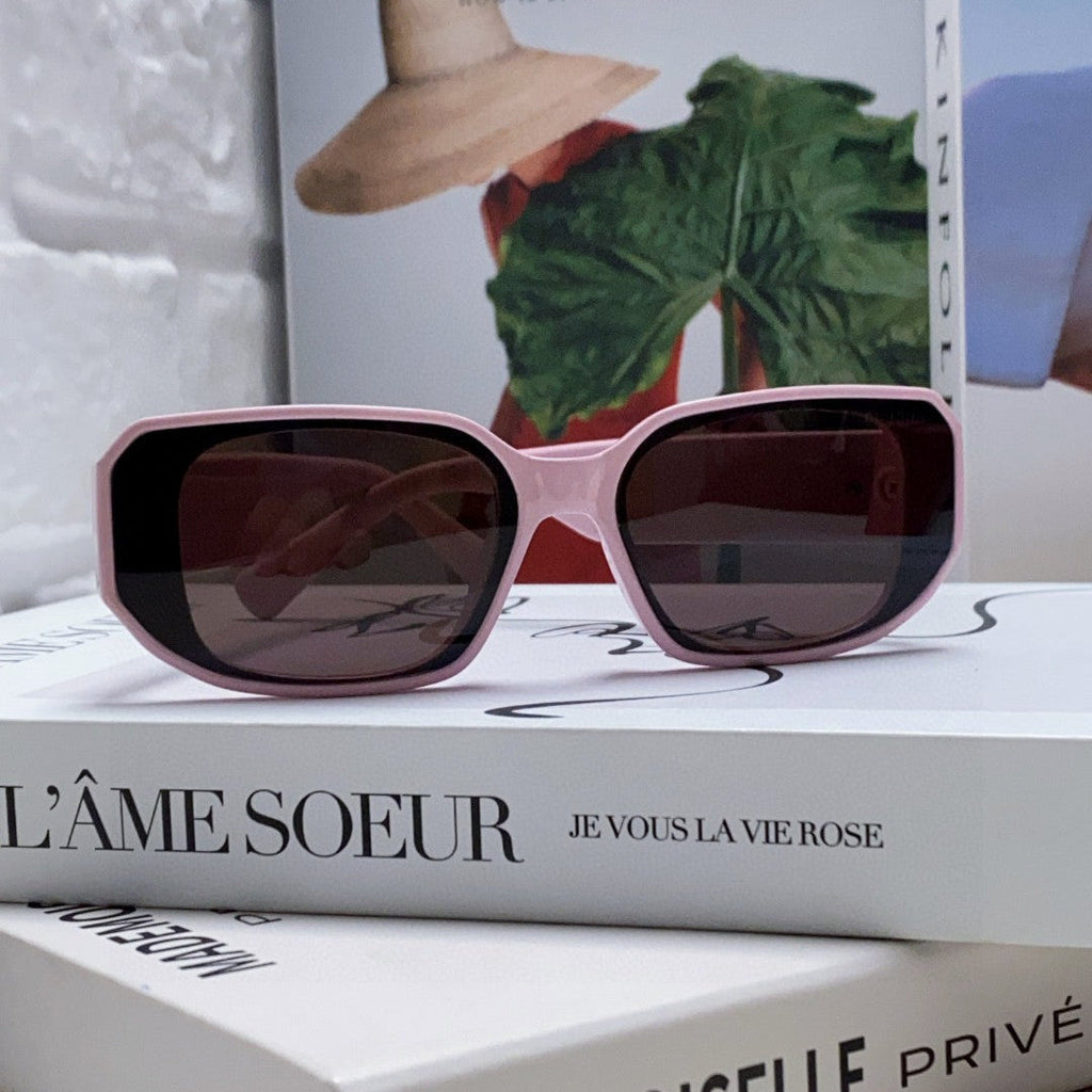 MIU MIU GLIMPSE SUNGLASSES 576817 IN PINK ACETATE