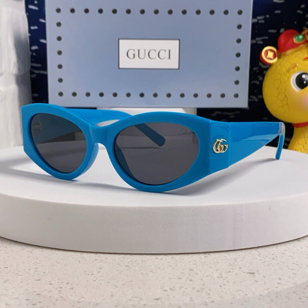 GUCCI CAT EYE FRAME SUNGLASSES 563336 IN ACETATE