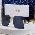 DIOR 30MONTAIGNE S7U SUNGLASSES 578110 IN GOLD METAL GREY LENSES