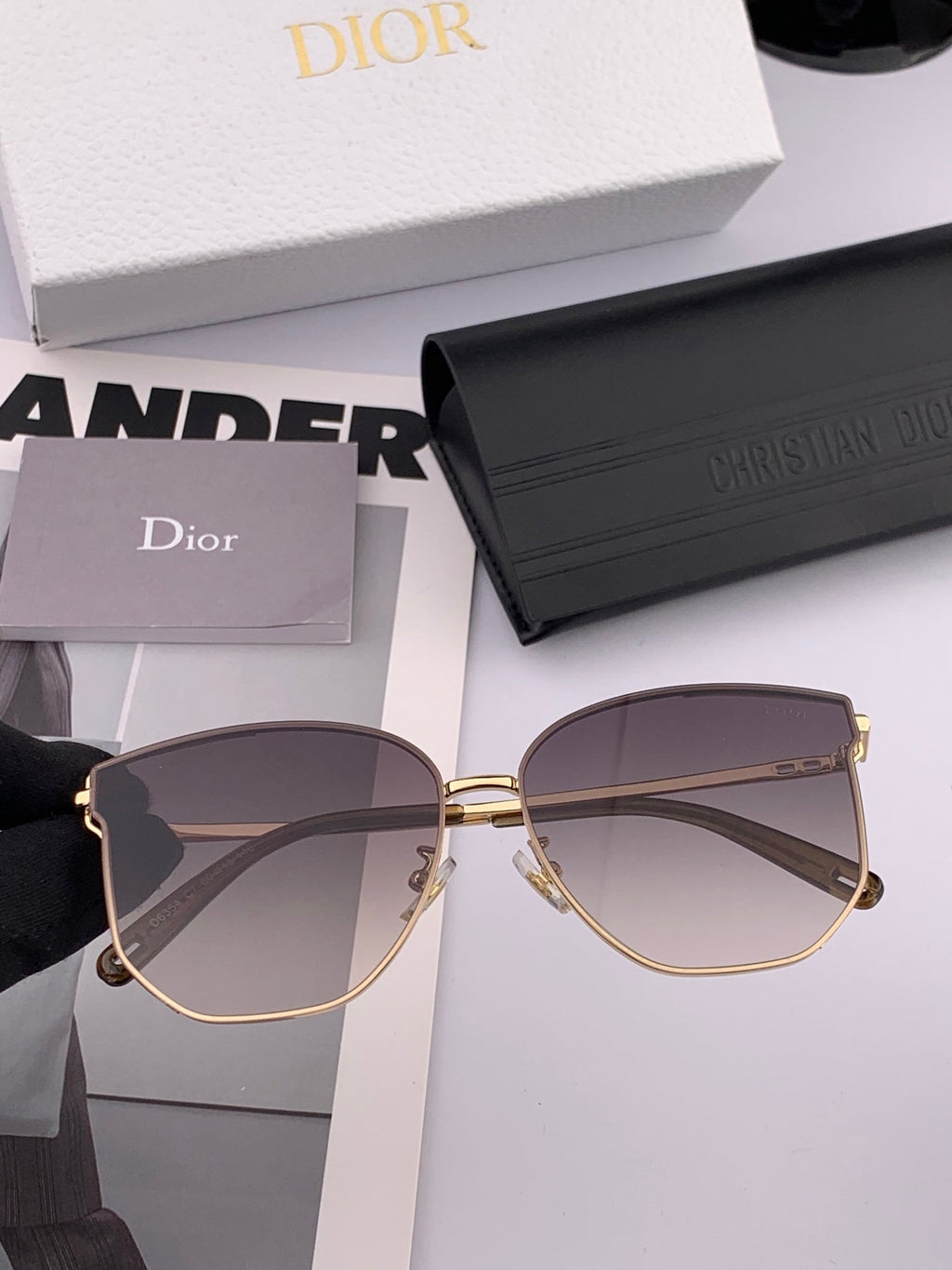 DIOR MONTAIGNE SUNGLASSES CD4635 IN ACETATE