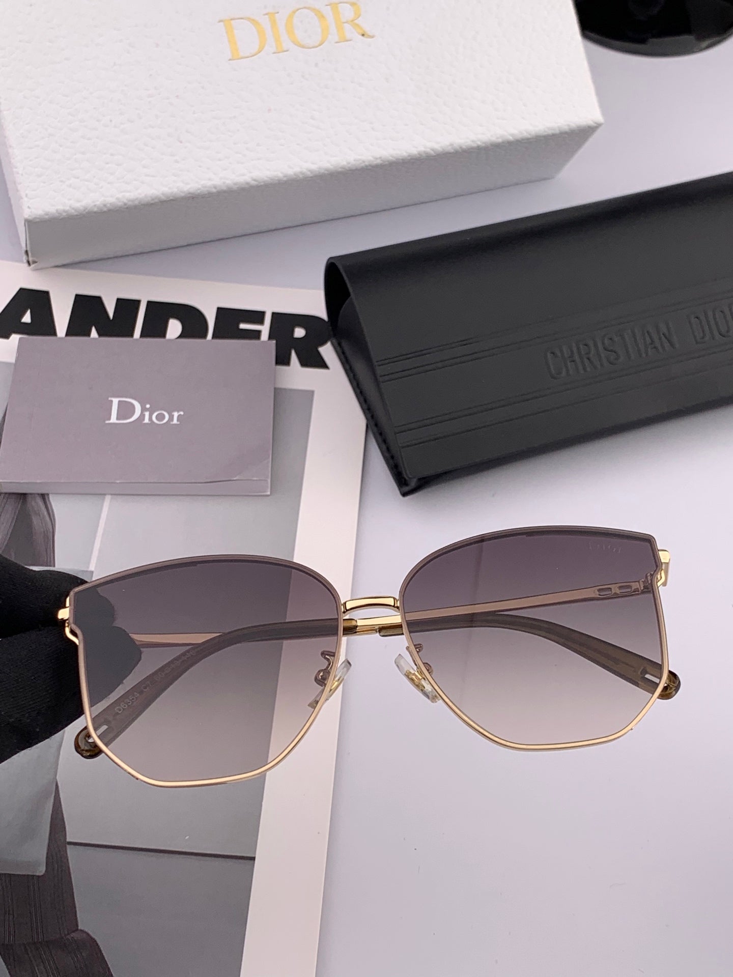 DIOR MONTAIGNE SUNGLASSES CD4635 IN ACETATE
