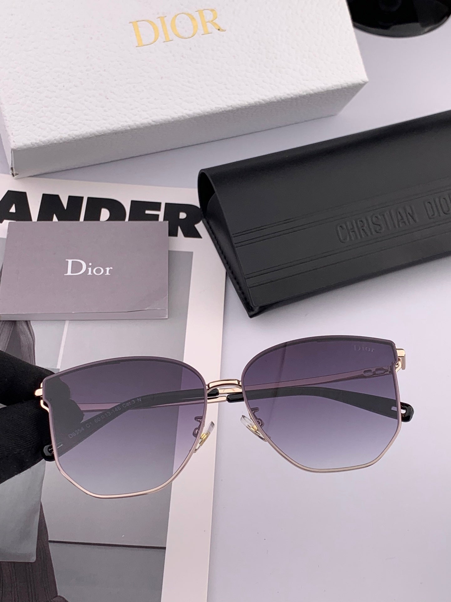 DIOR MONTAIGNE SUNGLASSES CD4635 IN ACETATE