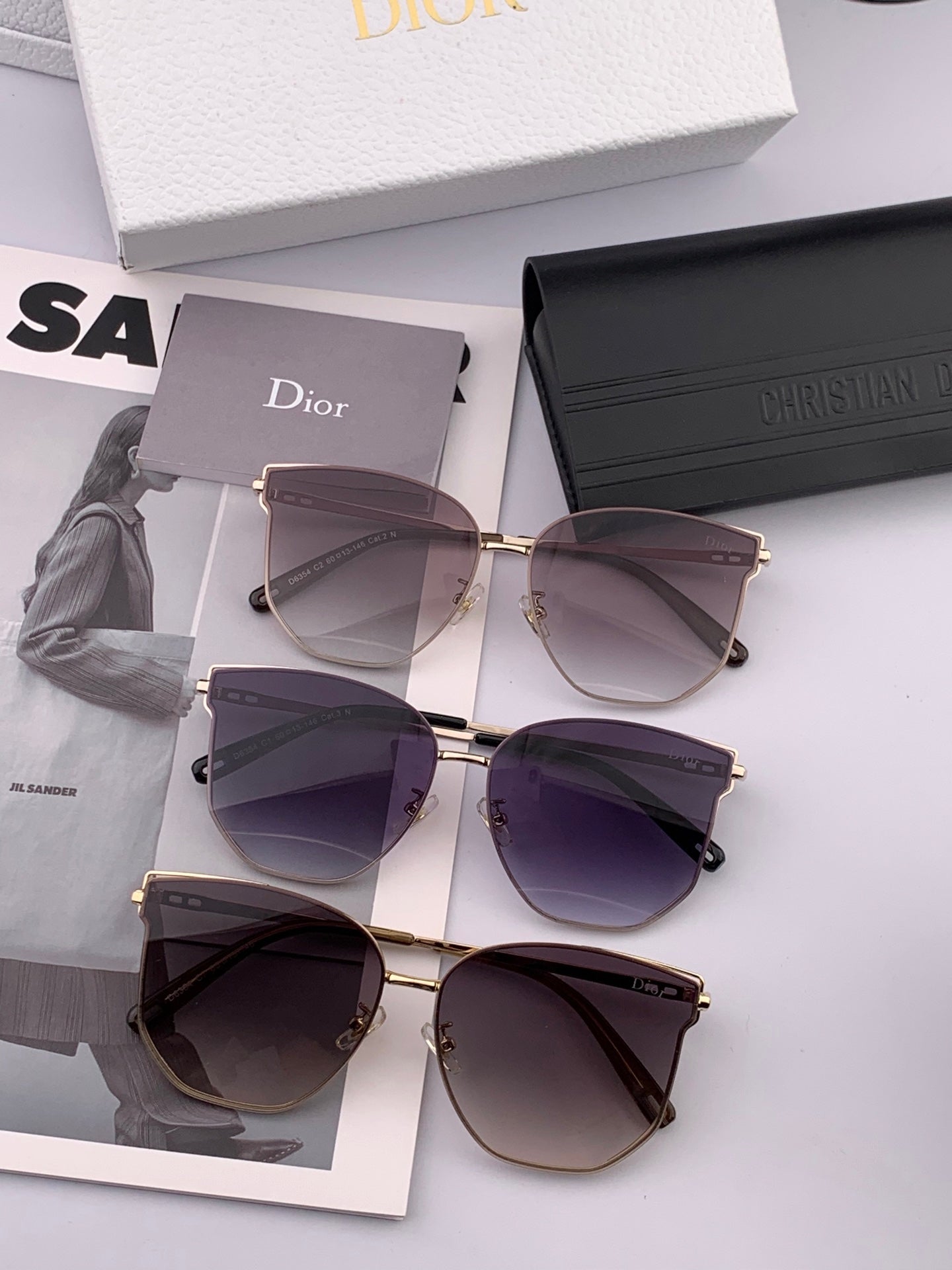DIOR MONTAIGNE SUNGLASSES CD4635 IN ACETATE