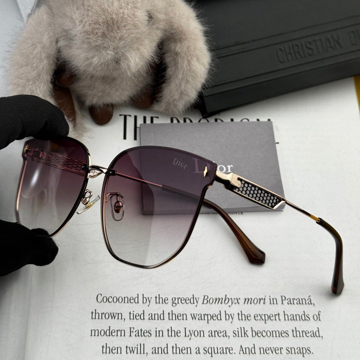 DIOR MONTAIGNE SUNGLASSES CD8640 IN METAL