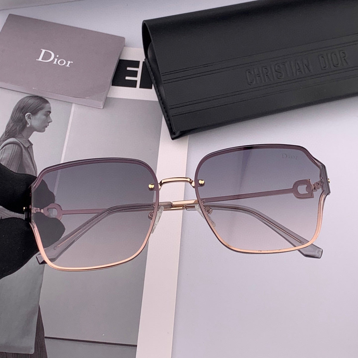 DIOR MONTAIGNE SUNGLASSES CD95810 IN METAL