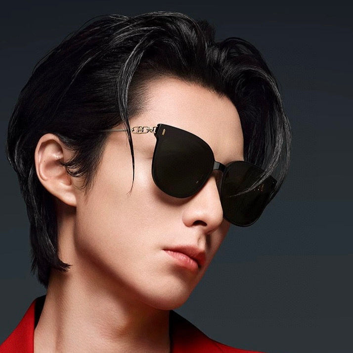 GUCCI ROUND FRAME SUNGLASSES G9907 IN METAL AND ACETATE