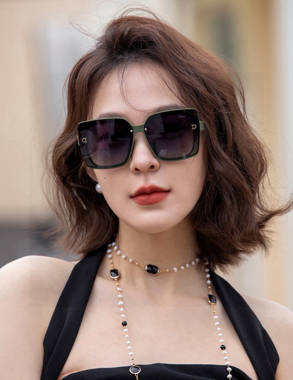 DIOR MONTAIGNE SUNGLASSES CD1615 IN ACETATE